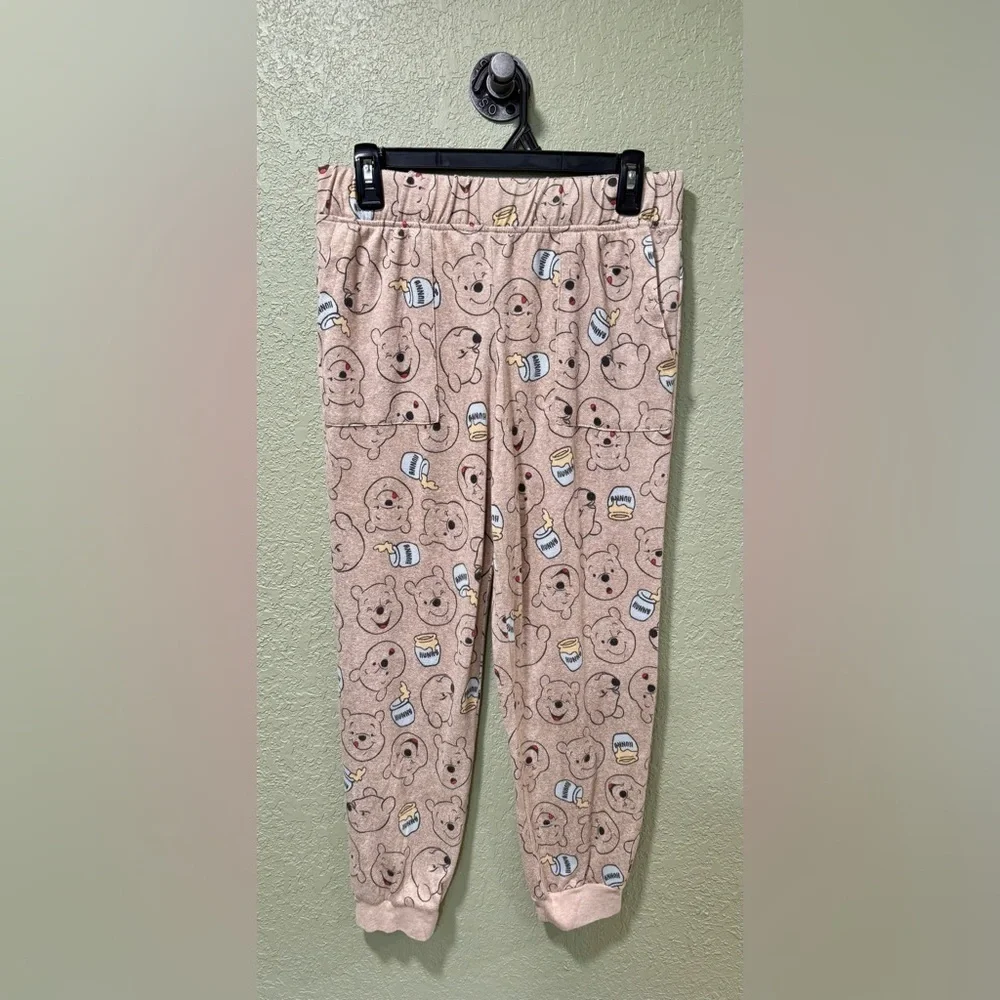 Disney Winnie The Pooh Pajama Bottoms Size M - Picture 1 of 5